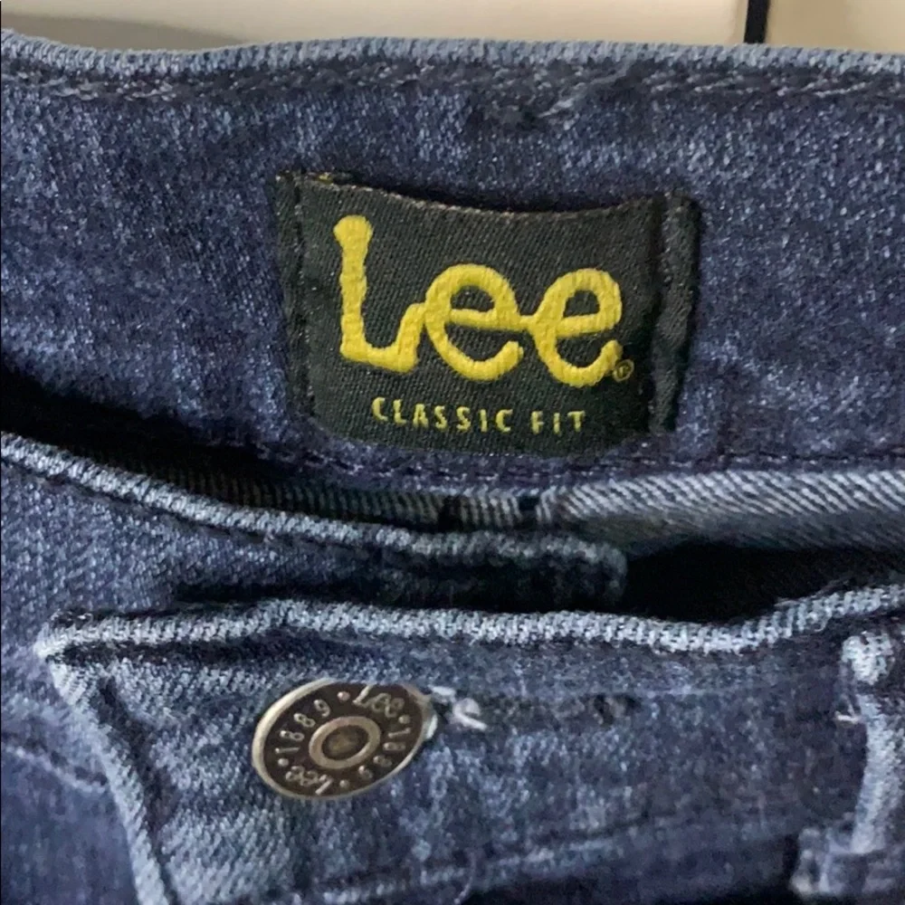 Lee Classic fit blue jeans 32/34 dark wash
